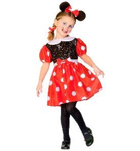 -DISFRAZ RATITA MINNIE 4-5 AÑOS