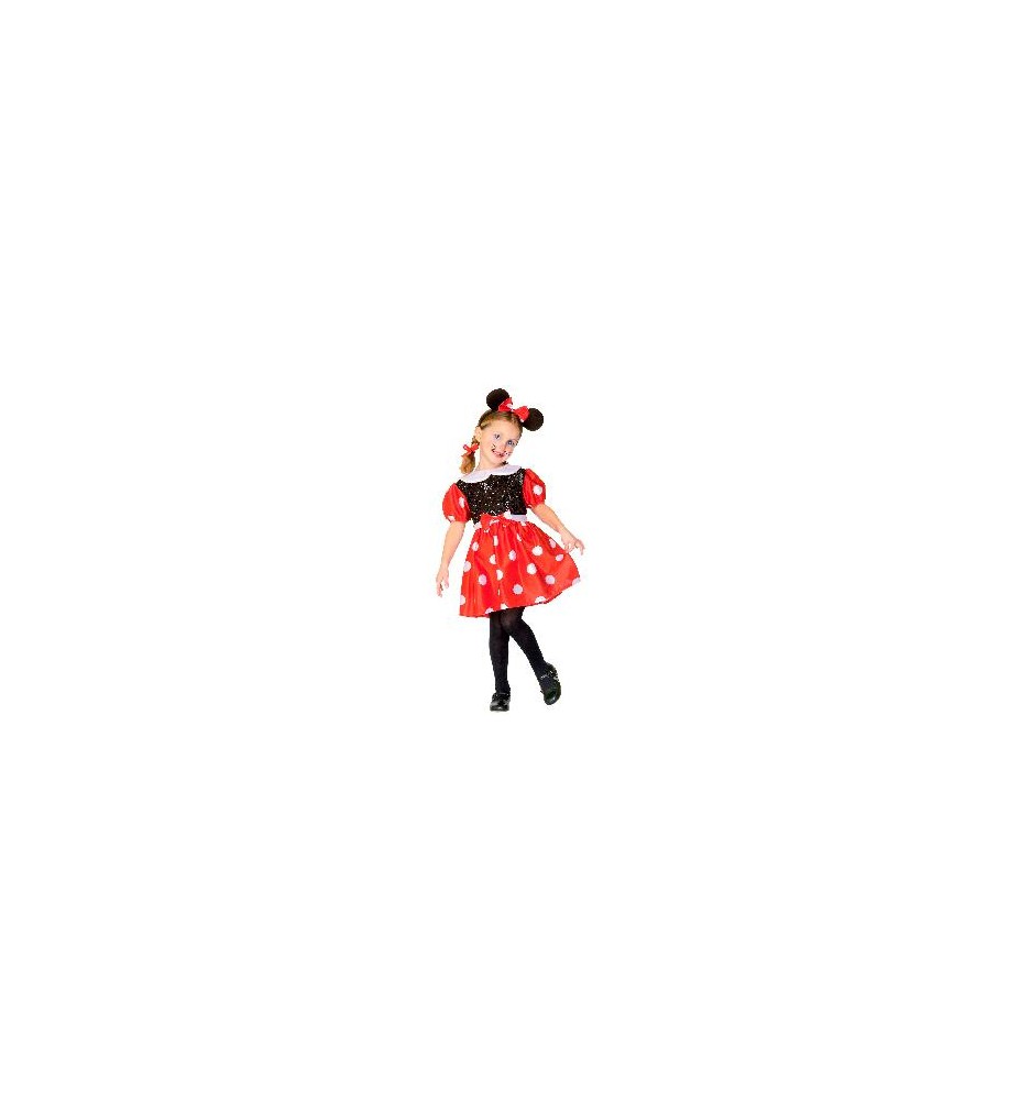 -DISFRAZ RATITA MINNIE 4-5 AÑOS