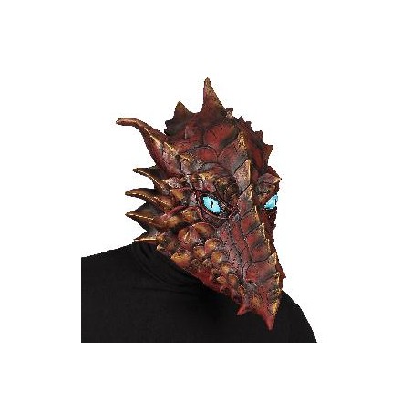 -MÁSCARA DRAGÓN CABEZA COMPLETA
