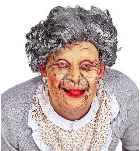 -MÁSCARA ANCIANA MEDIA CARA