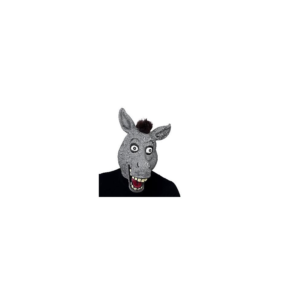 -MÁSCARA CABEZA COMPLETA BURRO OJAZOS