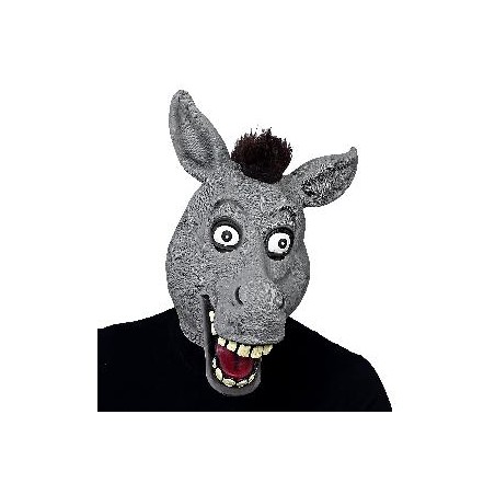 -MÁSCARA CABEZA COMPLETA BURRO OJAZOS