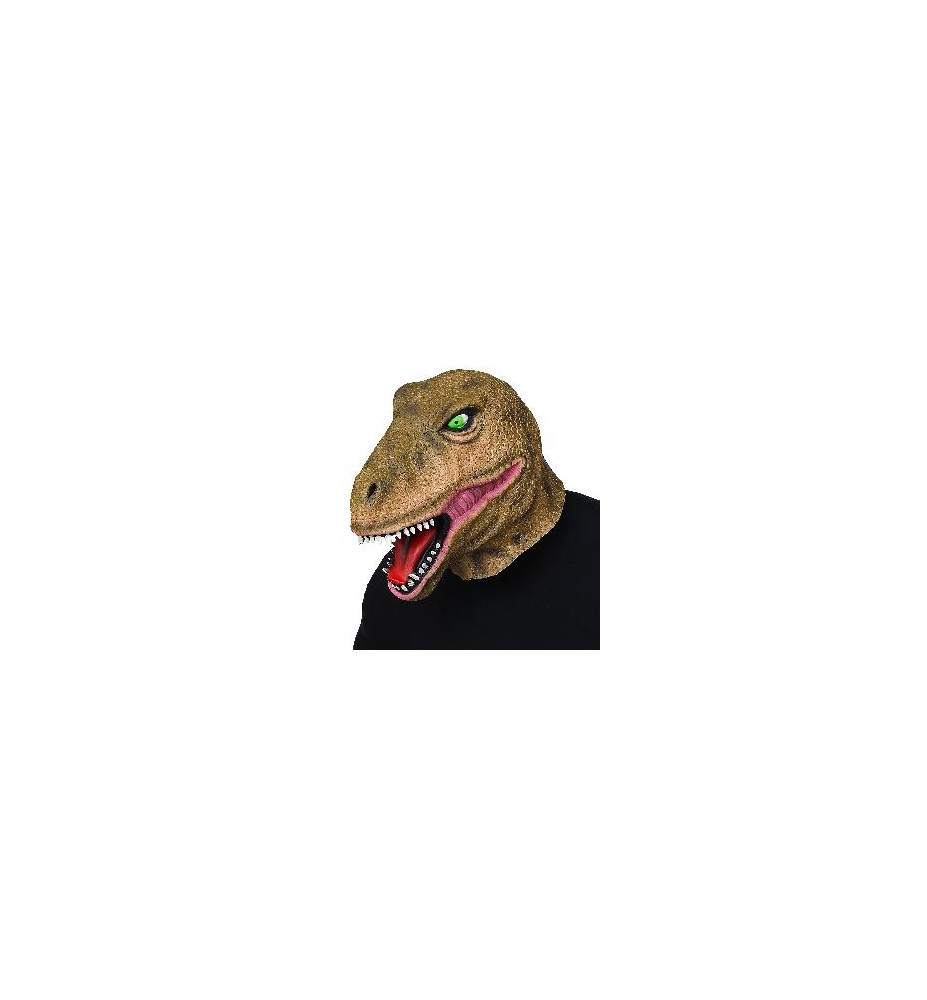 -MÁSCARA CABEZA COMPLETA TIRANOSAURO T-REX