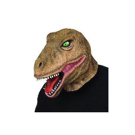 -MÁSCARA CABEZA COMPLETA TIRANOSAURO T-REX