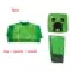 -DISFRAZ MINECRAFT VERDE 8-10