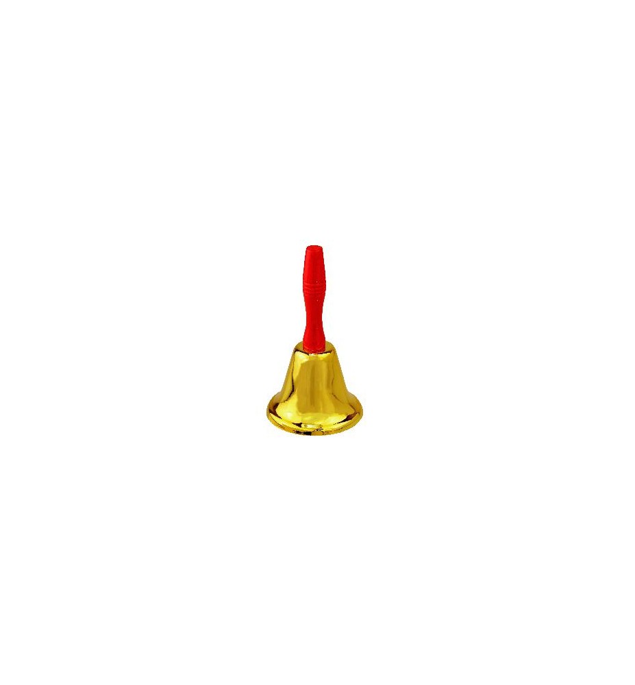 -MAXI CAMPANA PAPÁ NOEL EN METAL 20 CM