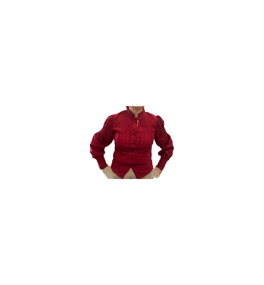 -CAMISA REGIONAL LINO GRANATE M