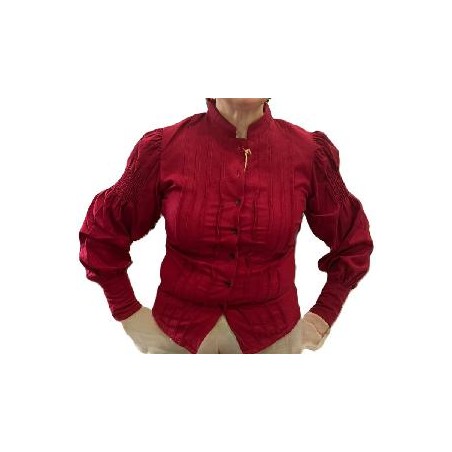 -CAMISA REGIONAL LINO GRANATE M
