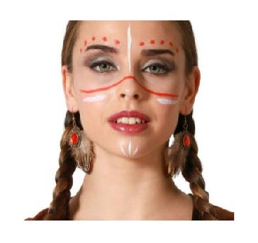 -PENDIENTES INDIA PLUMAS