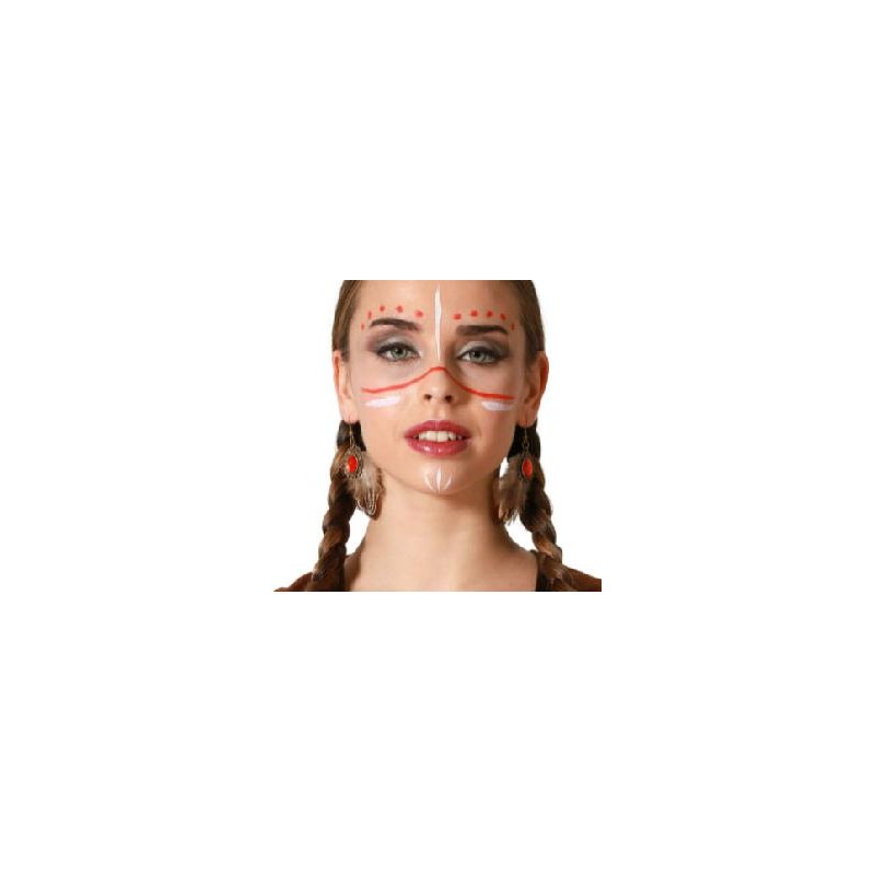 -PENDIENTES INDIA PLUMAS
