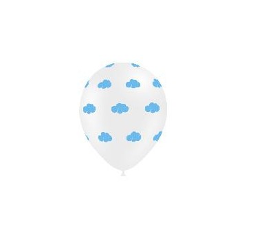 GLOBO NUBES AZULES 95 CM