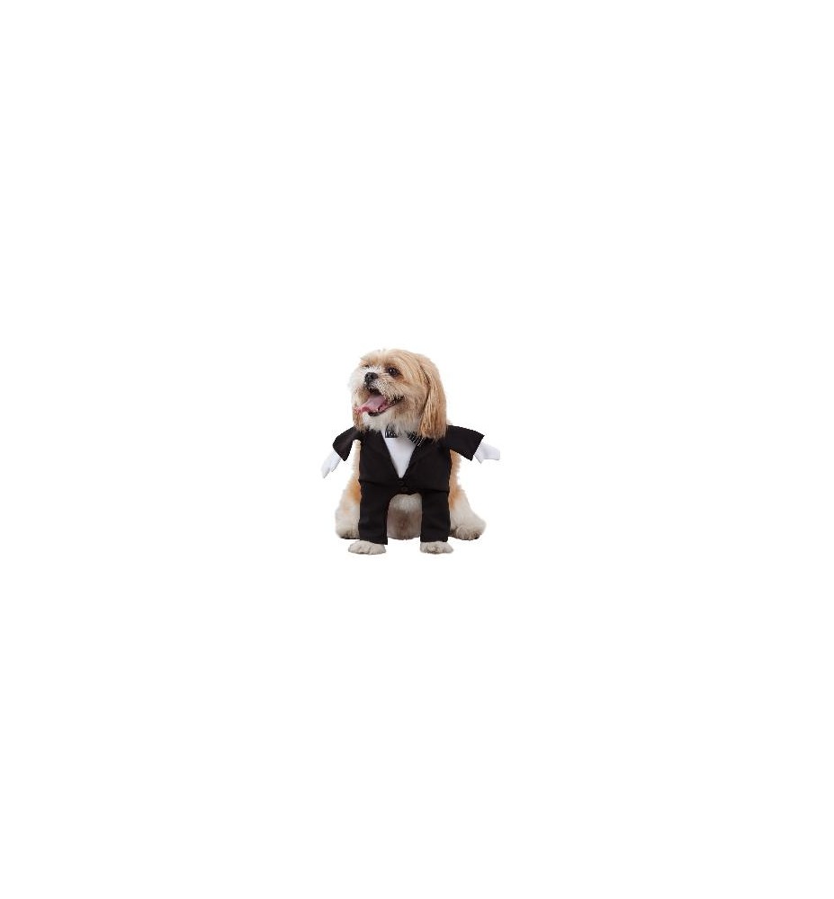DISFRAZ DE NOVIO PARA PERRO T S
