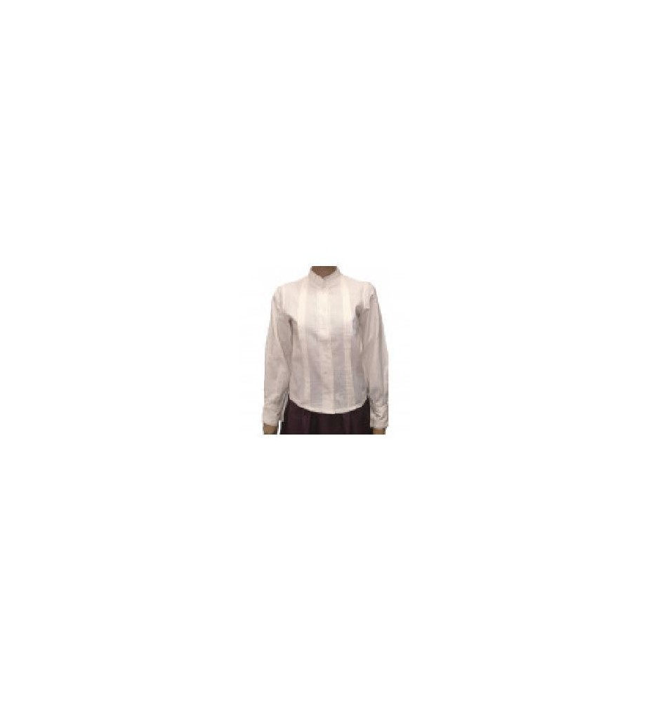 -CAMISA BLANCA LORZAS CON PUNTILLAS M
