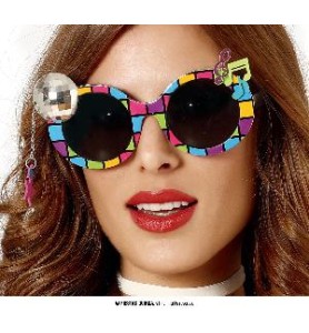 -GAFAS CON BOLA DISCOTECA