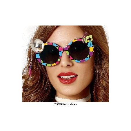 -GAFAS CON BOLA DISCOTECA