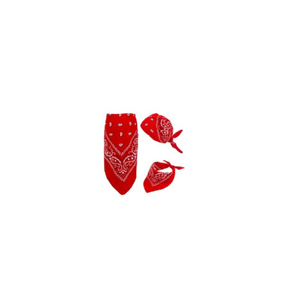-PAÑUELO ROJO VAQUERO