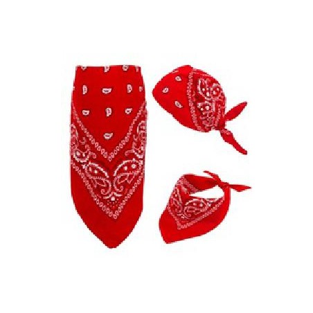 -PAÑUELO ROJO VAQUERO