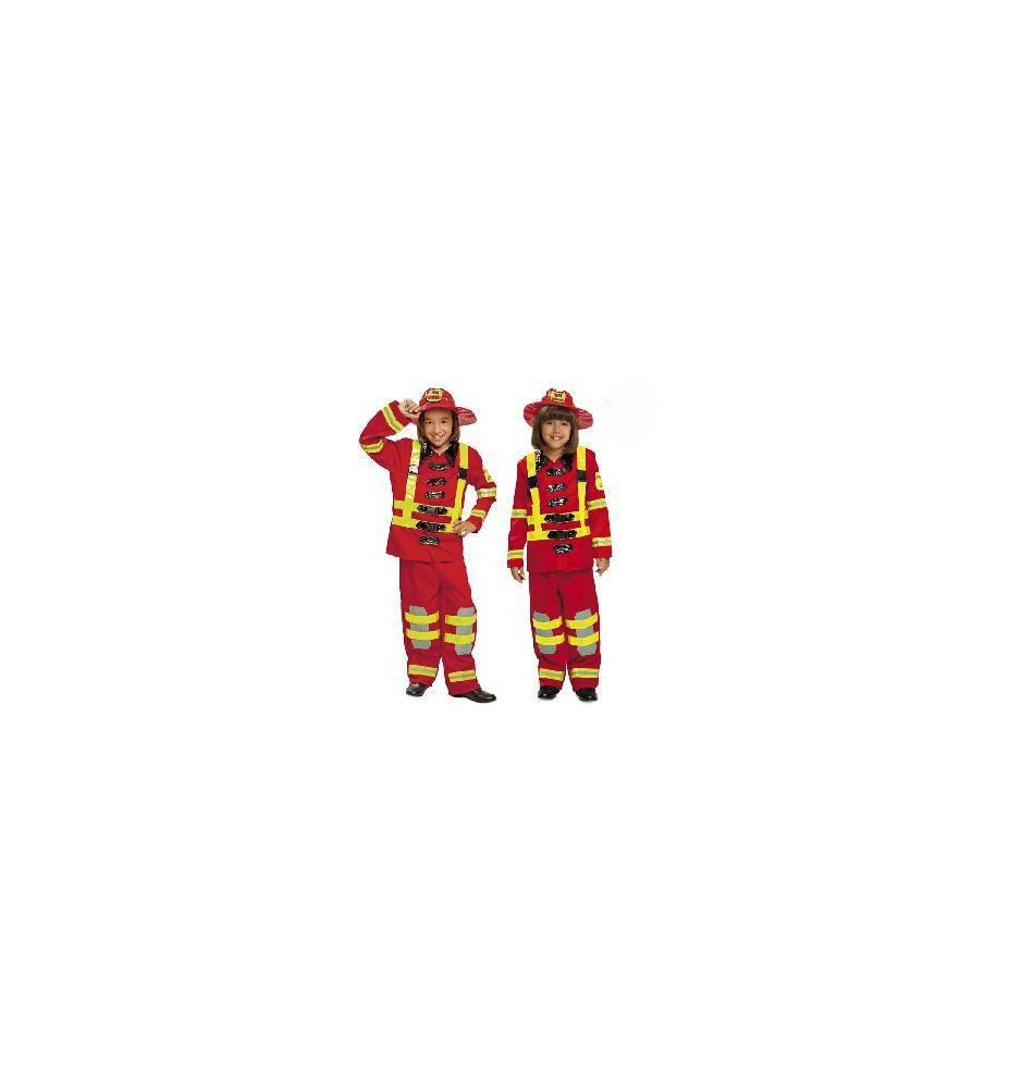 -DISFRAZ BOMBERO 10-12