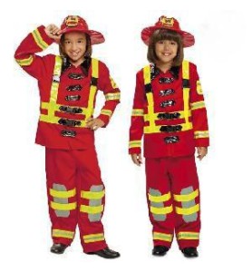 -DISFRAZ BOMBERO 7-9