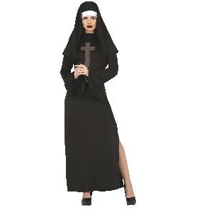 -DISFRAZ MONJA MALA L