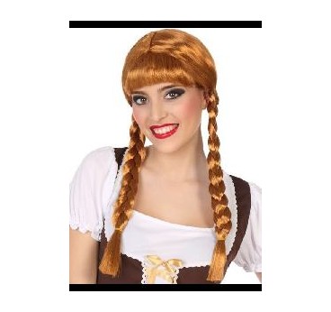-PELUCA DOS TRENZAS ROJIZAS