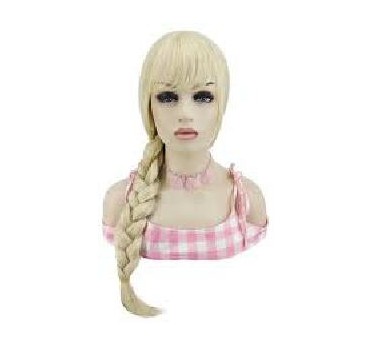 PELUCA TRENZA RUBIA EXTRA LARGA