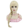 -PELUCA TRENZA RUBIA EXTRA LARGA