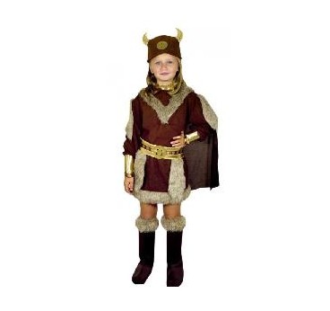 -DISFRAZ VIKINGA UNISEX 5-6