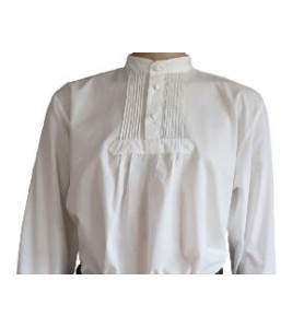 -CAMISA ARALAR SEMILINO BLANCO 14