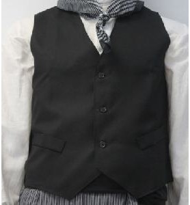 -CHALECO REGIONAL NEGRO M