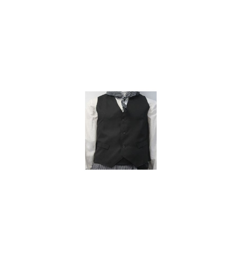 -CHALECO REGIONAL NEGRO M
