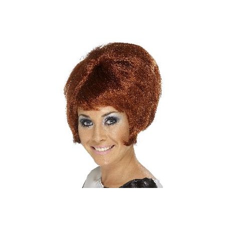 -PELUCA COLMENA AÑOS 60 CASTAÑO