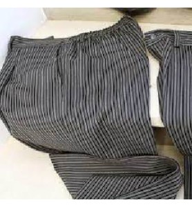 -PANTALON VASCO RAYA NEGRA Y GRIS 52