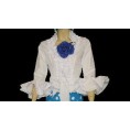 -CAMISA FLAMENCA DE SEÑORA COLOR BLANCO 58 -CAMISA FLAMENCA DE SEÑORA COLOR BLANCO 58