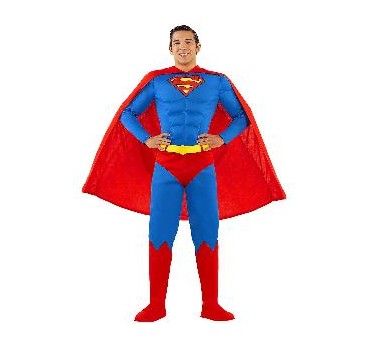-DISFRAZ SUPERMAN XL