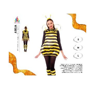 -DISFRAZ MUJER ABEJA M