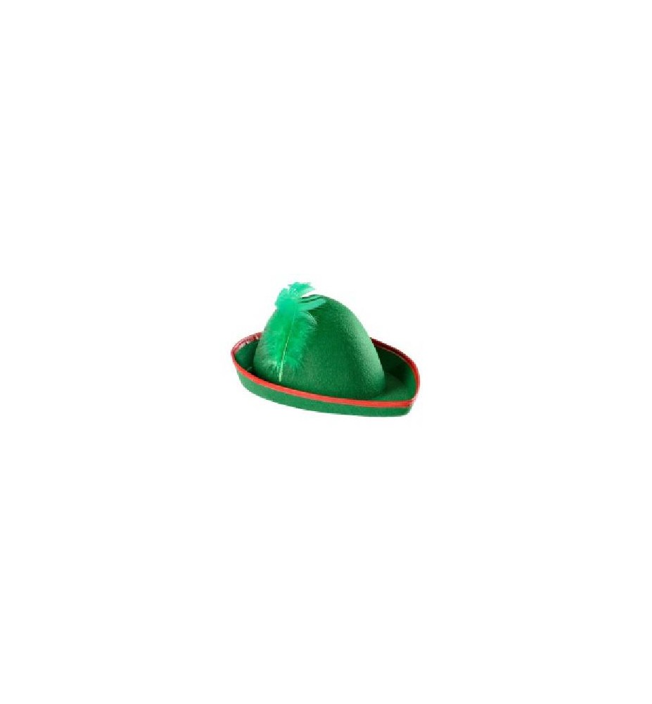 SOMBRERO ROBIN HOOD VERDE FIELTRO