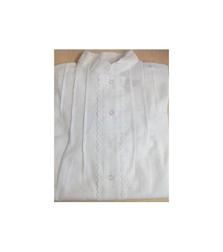 CAMISA MUJER PUNTILLA LAUBURU 16