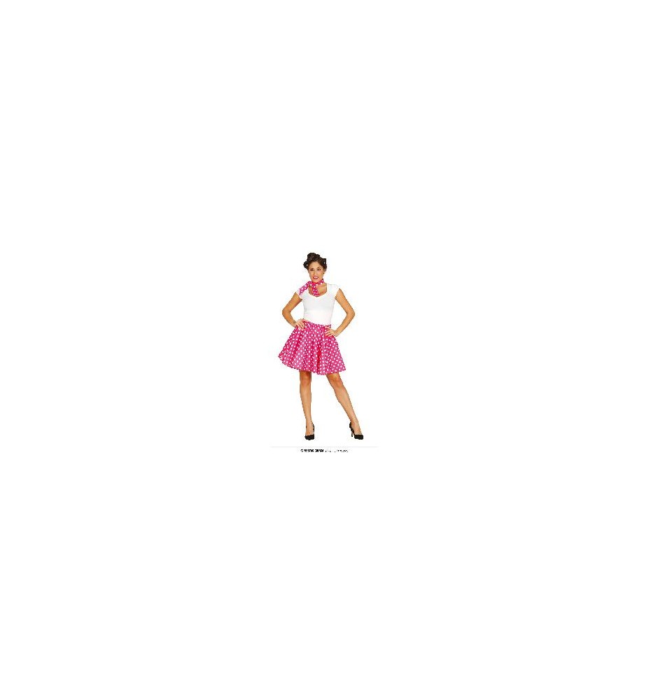 DISFRAZ PIN UP ROSA T-L