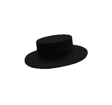 -SOMBRERO ALA ANCHA 52 NEGRO
