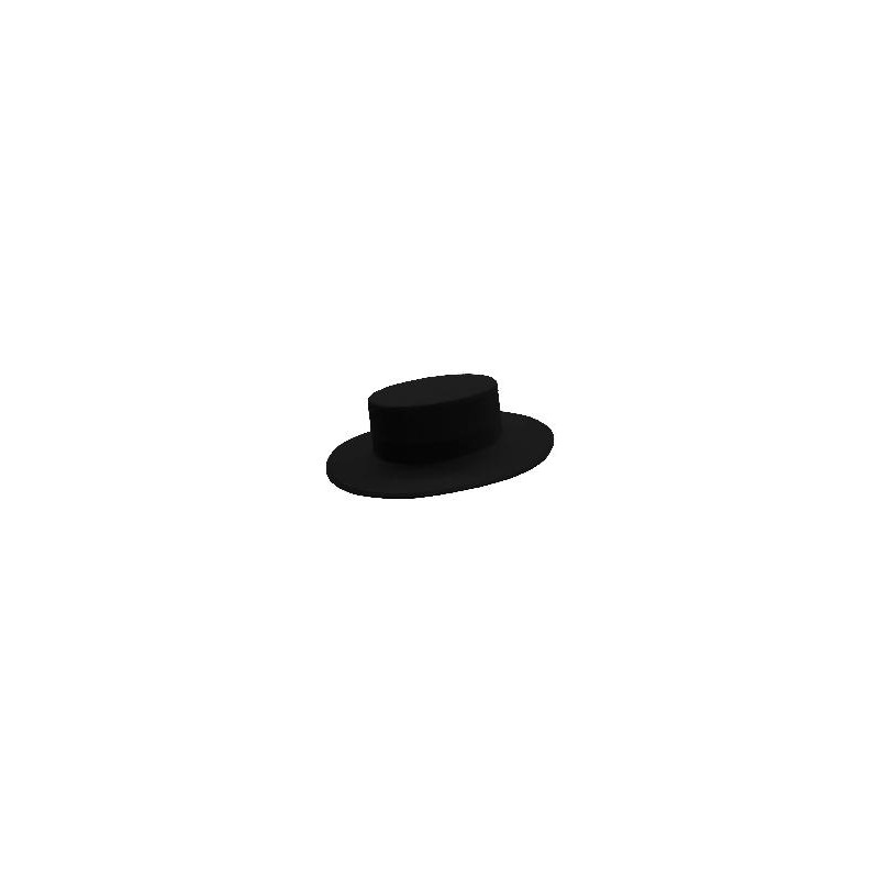 -SOMBRERO ALA ANCHA 52 NEGRO