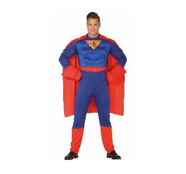 -DISFRAZ SUPERHEROE MUSCULOSO L