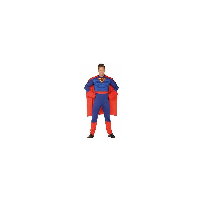 -DISFRAZ SUPERHEROE MUSCULOSO L