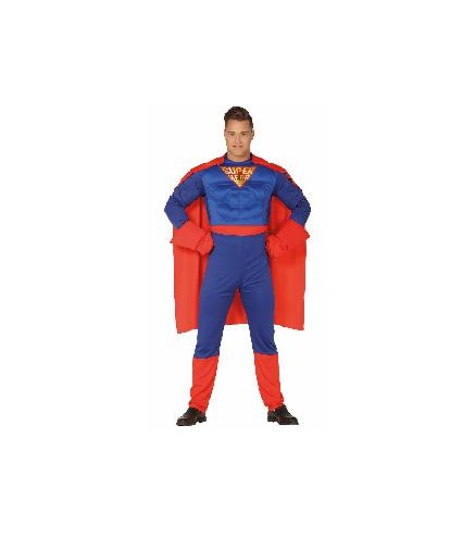 -DISFRAZ SUPERHEROE MUSCULOSO L