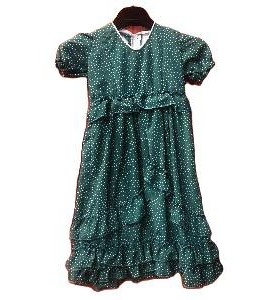 -VESTIDO MARIACASTAÑA VERDE LUNAR BLANCO 2