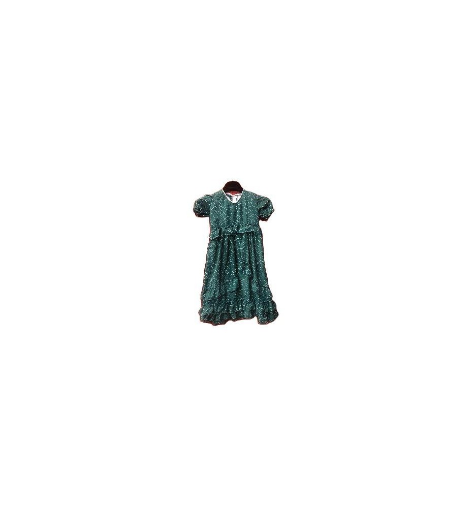 -VESTIDO MARIACASTAÑA VERDE LUNAR BLANCO 2