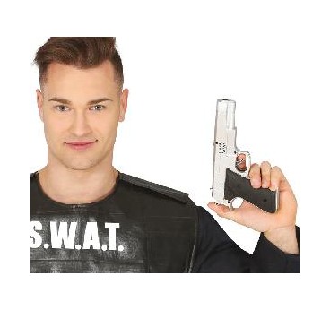 -PISTOLA PLATA 24 CMS