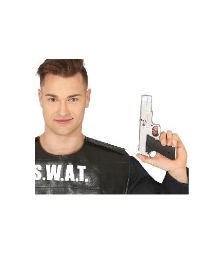 -PISTOLA PLATA 24 CMS