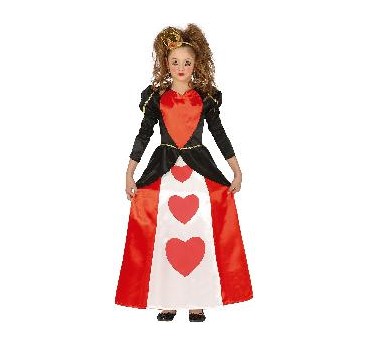 -DISFRAZ REINA CORAZONES 5–6