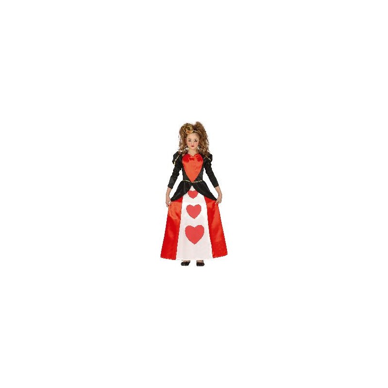 -DISFRAZ REINA CORAZONES 5–6